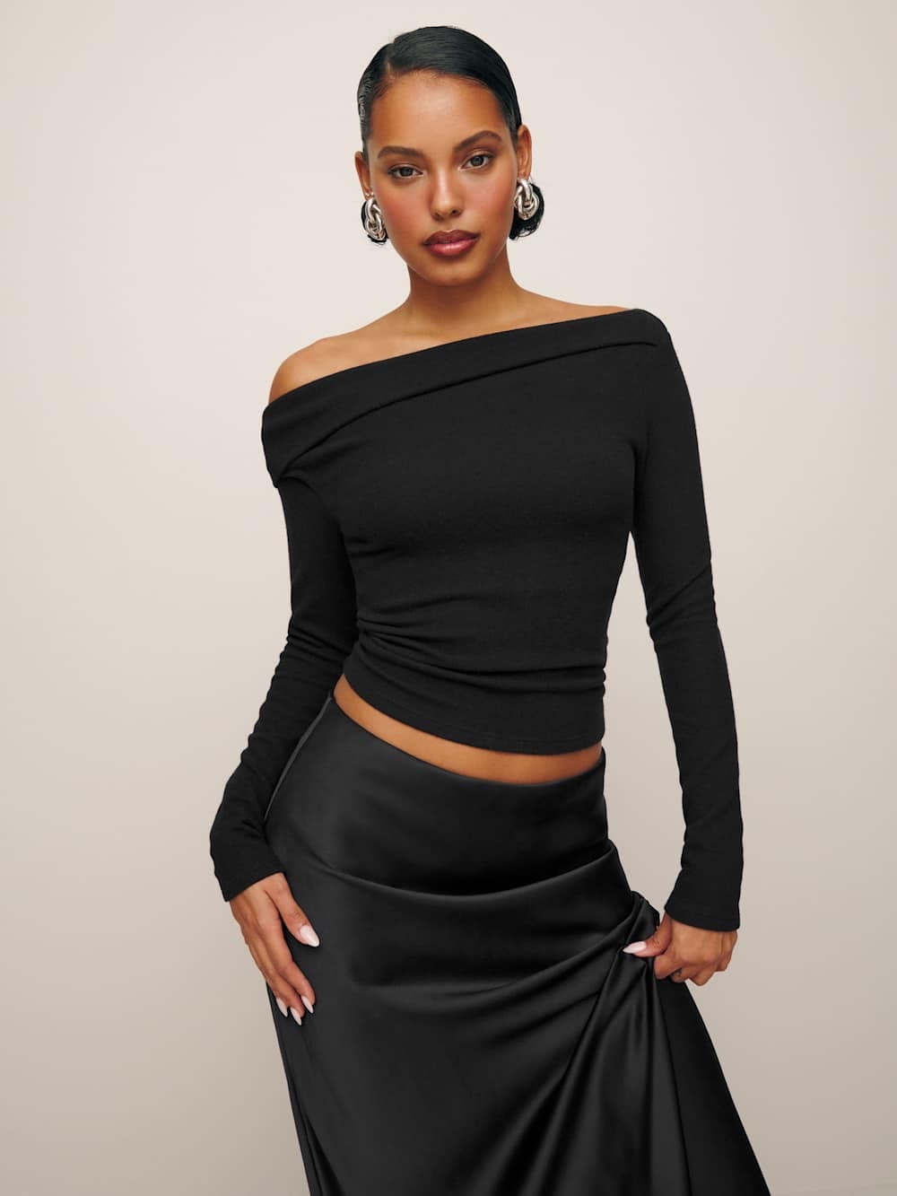 Reformation Elio Knit Top